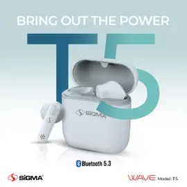 SiGMA Wireless EarBuds WAVE T5 TWS